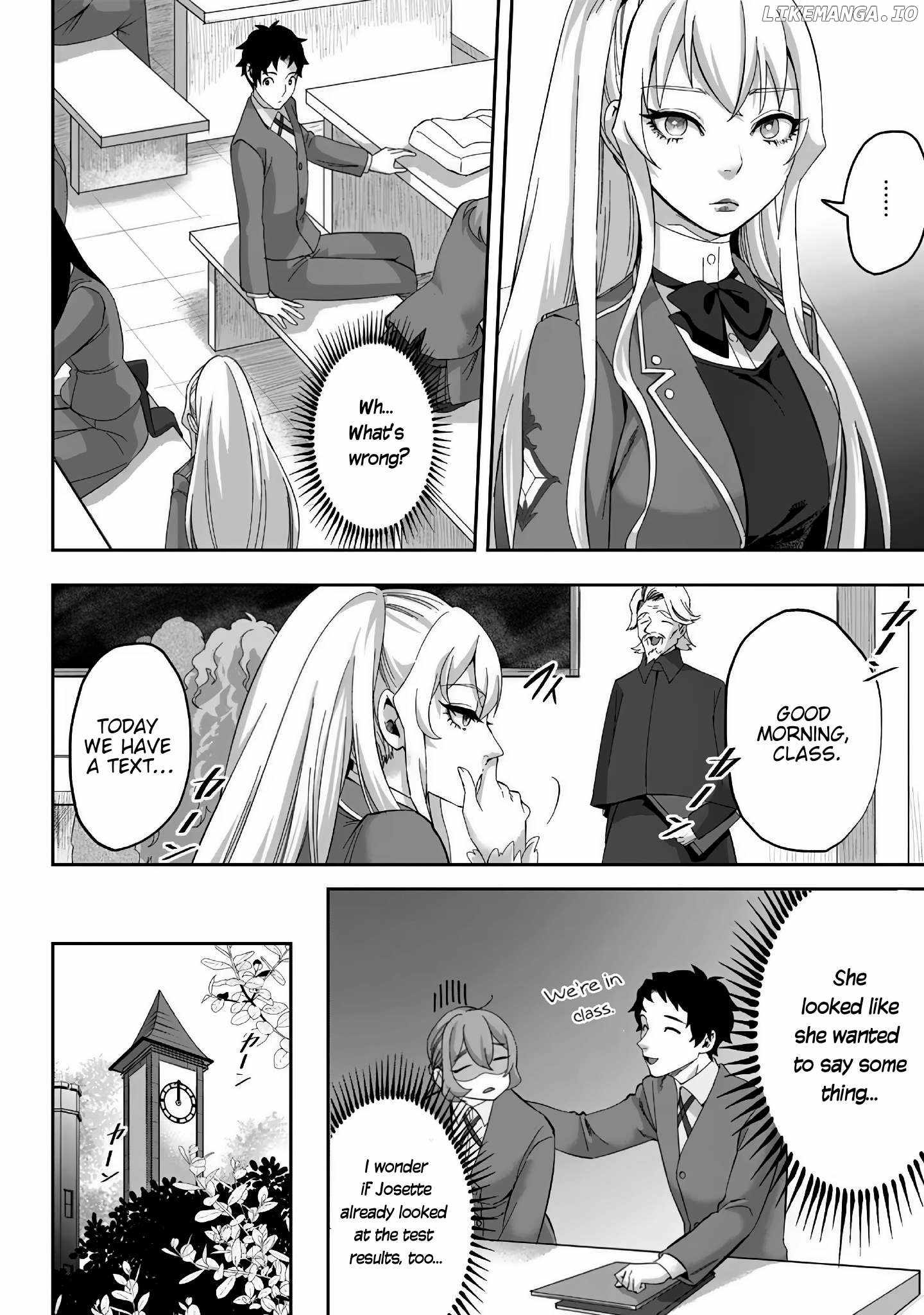 It Seems that I was Reincarnated into the World of a School Otome Game, but I was a Background Male Student with Cheats Chapter 21 - Page 18