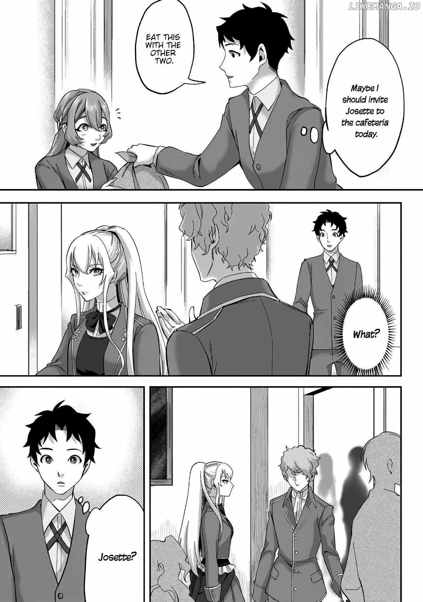 It Seems that I was Reincarnated into the World of a School Otome Game, but I was a Background Male Student with Cheats Chapter 21 - Page 19