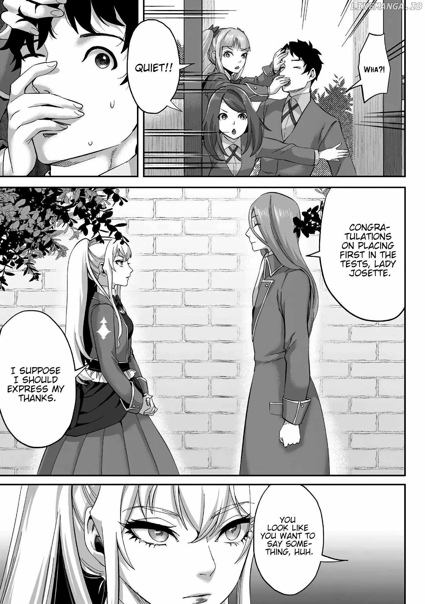 It Seems that I was Reincarnated into the World of a School Otome Game, but I was a Background Male Student with Cheats Chapter 21 - Page 21