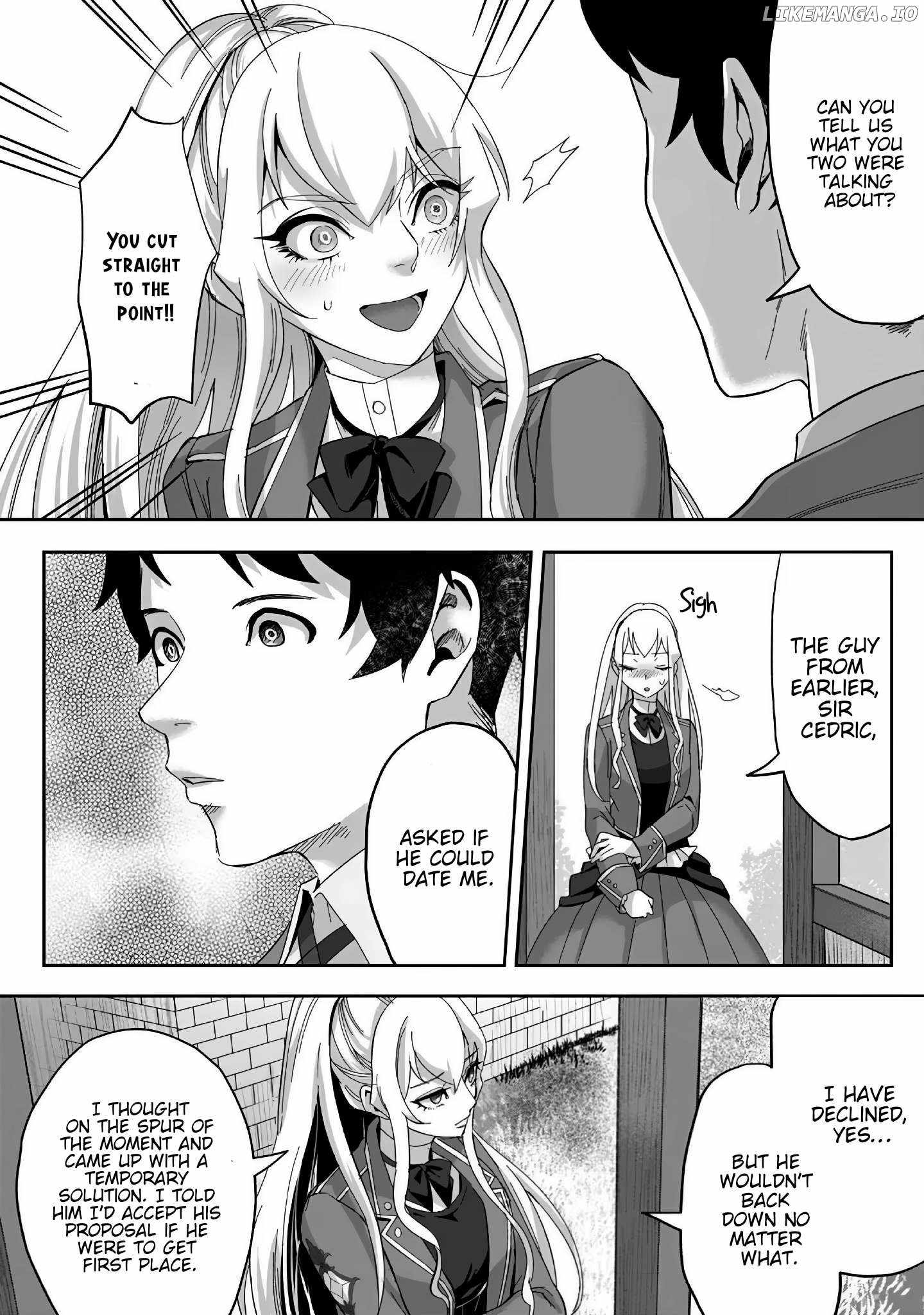 It Seems that I was Reincarnated into the World of a School Otome Game, but I was a Background Male Student with Cheats Chapter 21 - Page 24