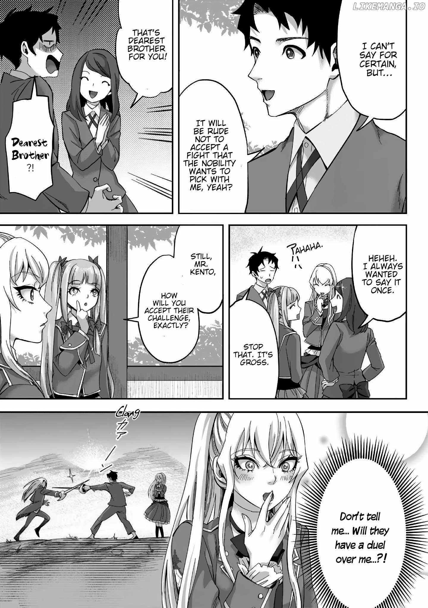 It Seems that I was Reincarnated into the World of a School Otome Game, but I was a Background Male Student with Cheats Chapter 21 - Page 26