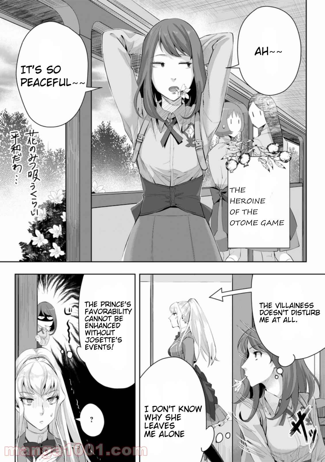 It Seems that I was Reincarnated into the World of a School Otome Game, but I was a Background Male Student with Cheats Chapter 3.1 - Page 1