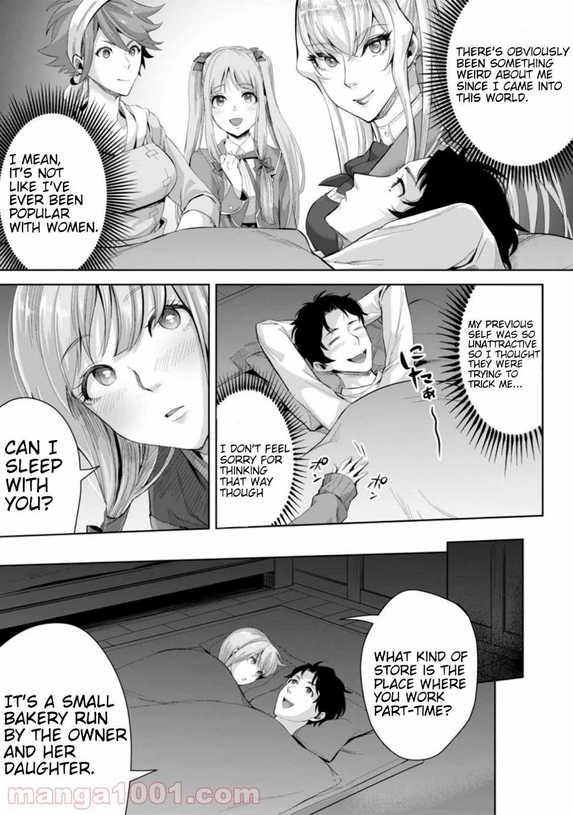 It Seems that I was Reincarnated into the World of a School Otome Game, but I was a Background Male Student with Cheats Chapter 3.2 - Page 1