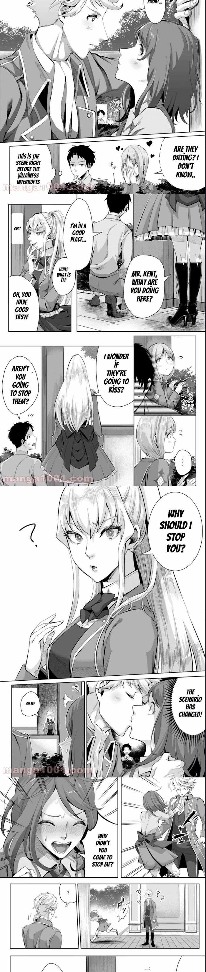 It Seems that I was Reincarnated into the World of a School Otome Game, but I was a Background Male Student with Cheats Chapter 3.3 - Page 1