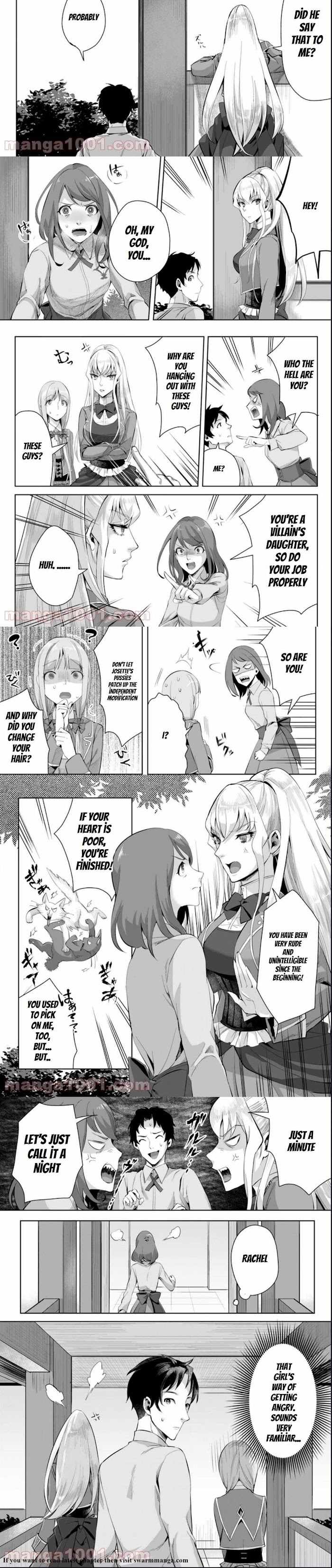It Seems that I was Reincarnated into the World of a School Otome Game, but I was a Background Male Student with Cheats Chapter 3.3 - Page 2