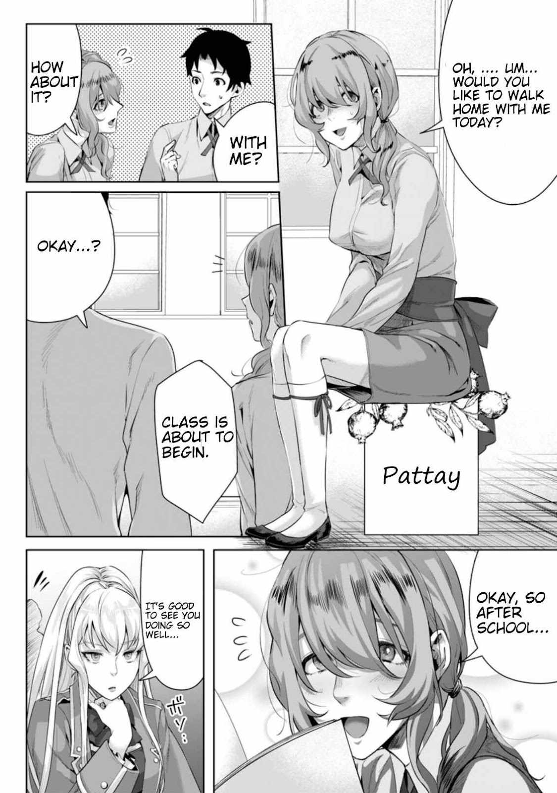 It Seems that I was Reincarnated into the World of a School Otome Game, but I was a Background Male Student with Cheats Chapter 4.1 - Page 2