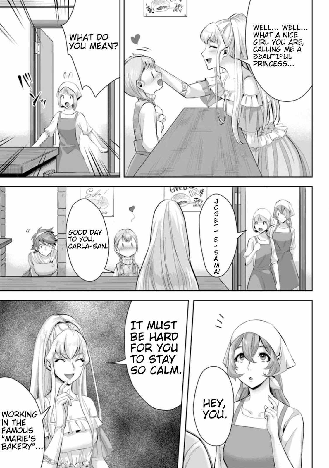 It Seems that I was Reincarnated into the World of a School Otome Game, but I was a Background Male Student with Cheats Chapter 4.2 - Page 3