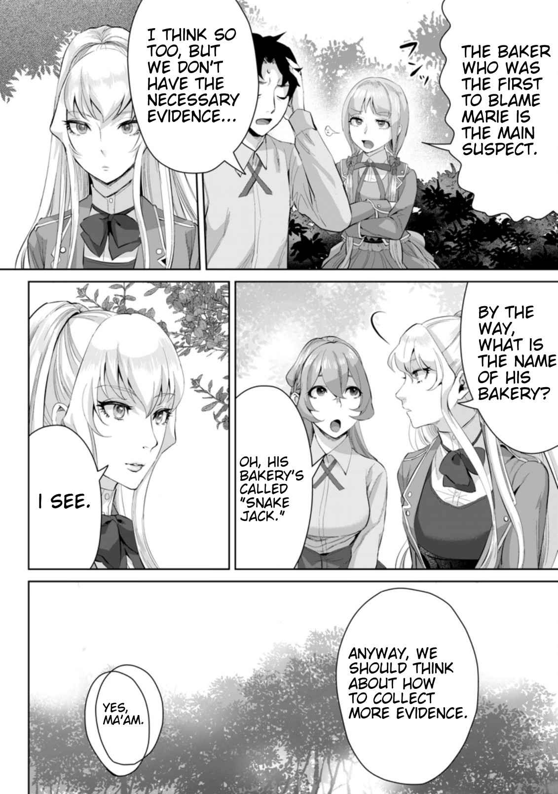 It Seems that I was Reincarnated into the World of a School Otome Game, but I was a Background Male Student with Cheats Chapter 5.3 - Page 4