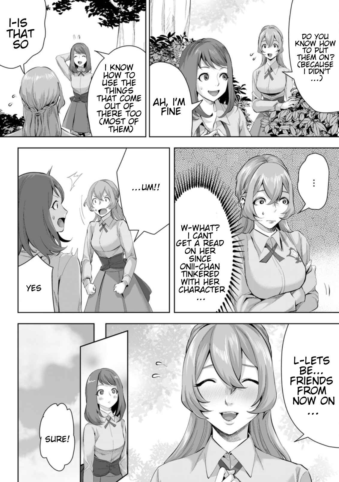 It Seems that I was Reincarnated into the World of a School Otome Game, but I was a Background Male Student with Cheats Chapter 6.2 - Page 10