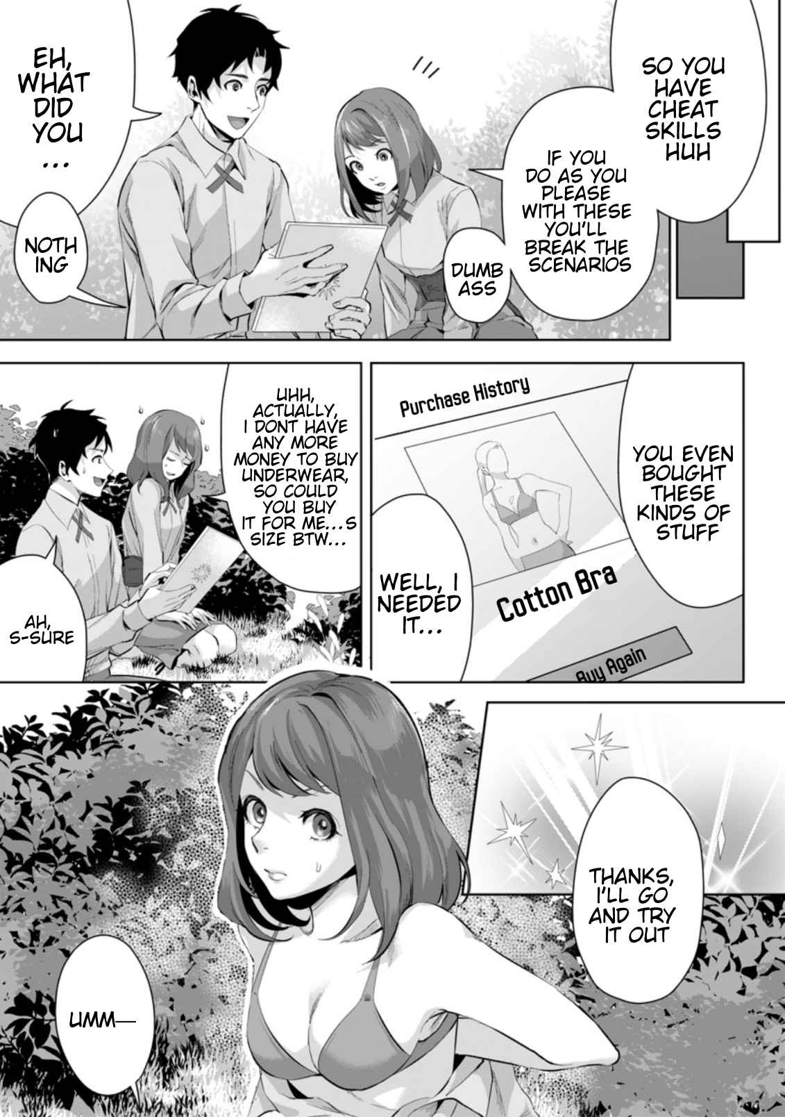 It Seems that I was Reincarnated into the World of a School Otome Game, but I was a Background Male Student with Cheats Chapter 6.2 - Page 9