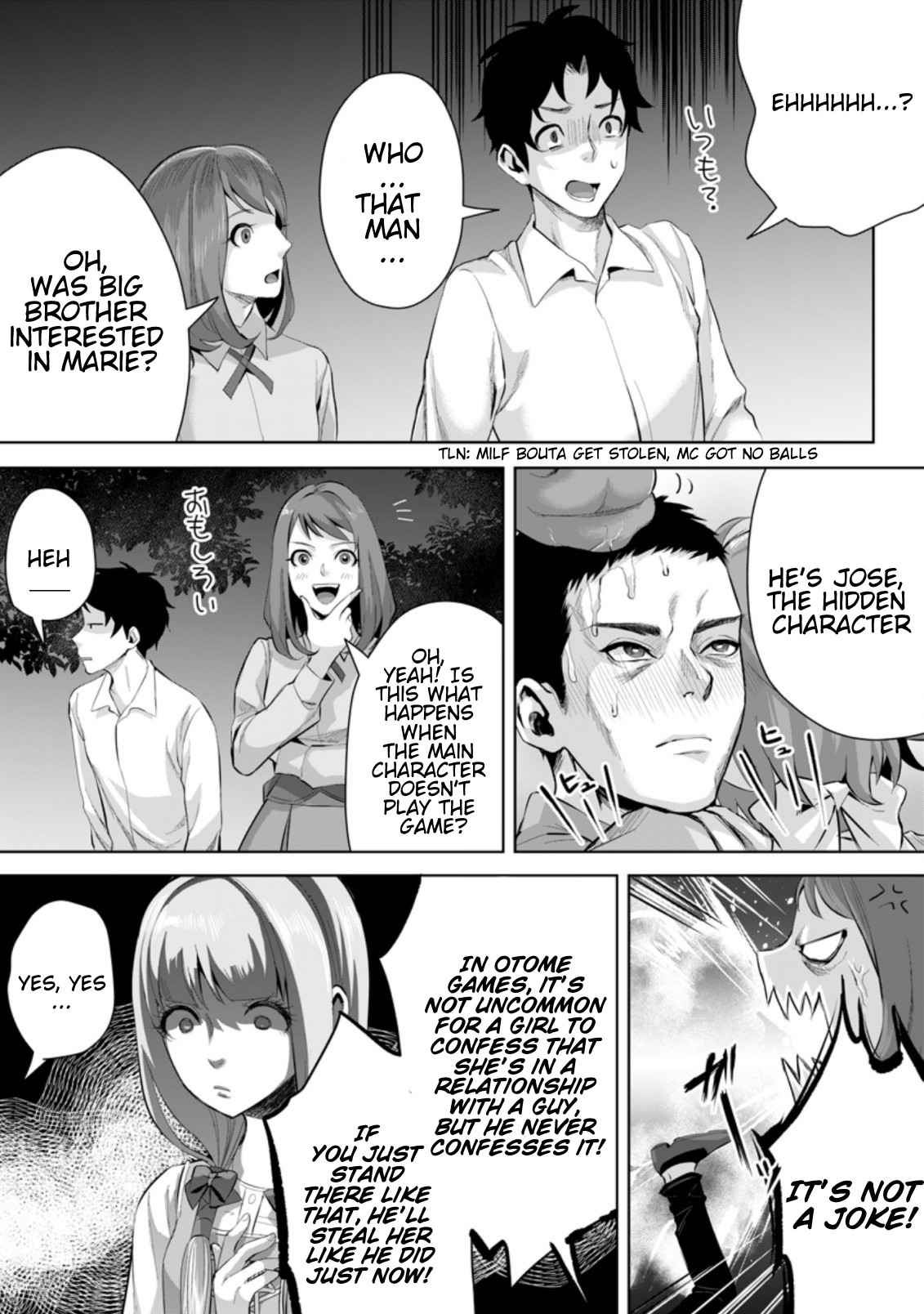 It Seems that I was Reincarnated into the World of a School Otome Game, but I was a Background Male Student with Cheats Chapter 6.3 - Page 9