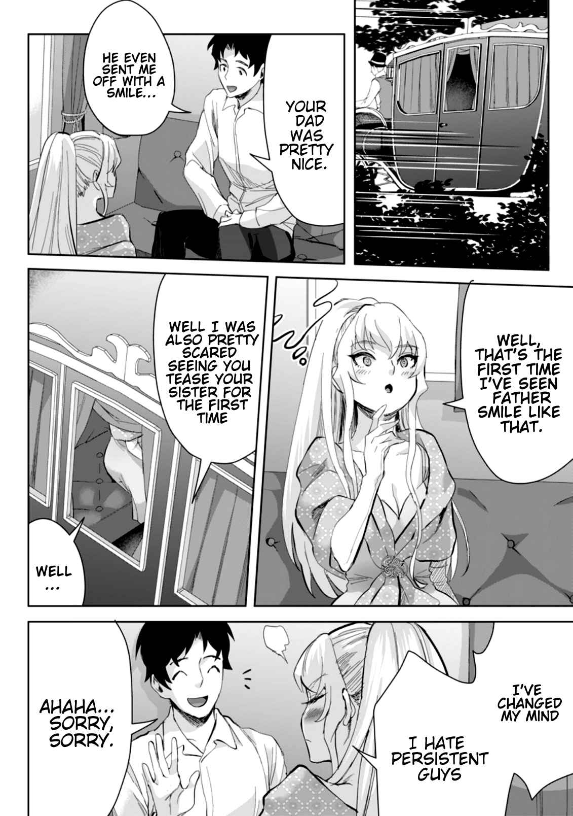 It Seems that I was Reincarnated into the World of a School Otome Game, but I was a Background Male Student with Cheats Chapter 7.3 - Page 8