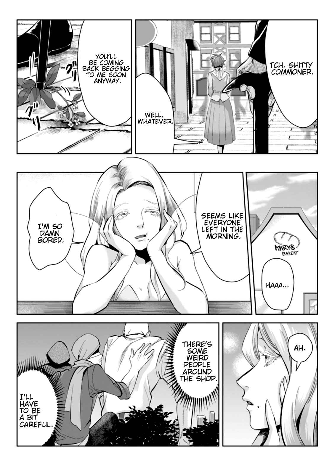 It Seems that I was Reincarnated into the World of a School Otome Game, but I was a Background Male Student with Cheats Chapter 8.1 - Page 5