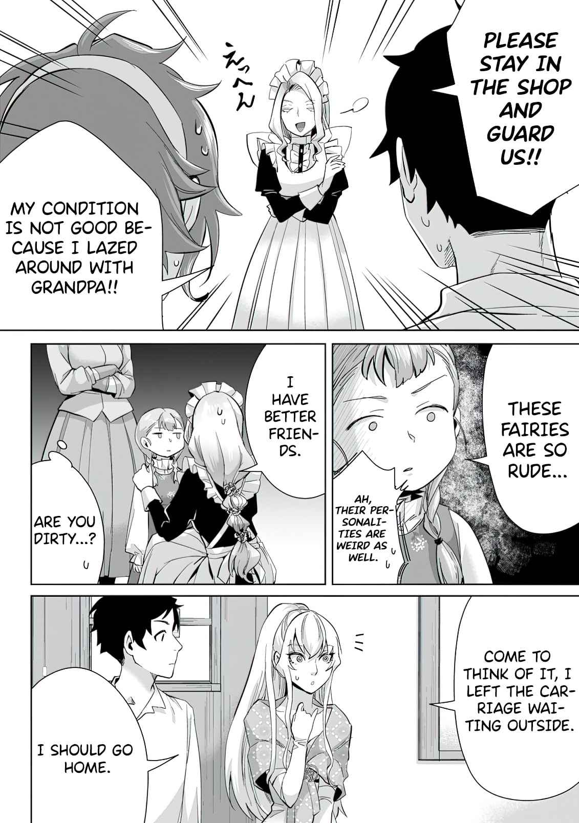 It Seems that I was Reincarnated into the World of a School Otome Game, but I was a Background Male Student with Cheats Chapter 8.2 - Page 9