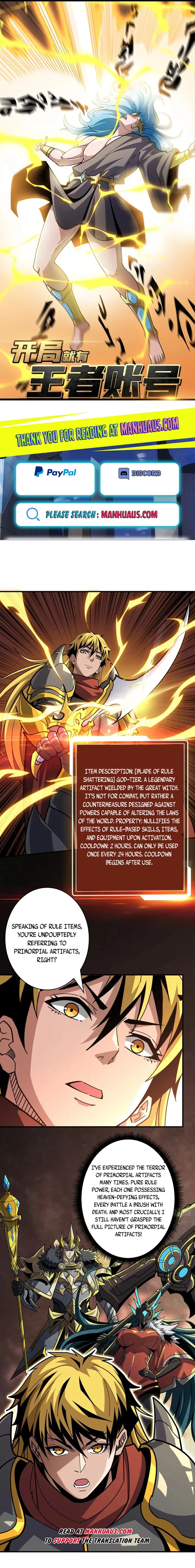 It Starts With a Kingpin Account Chapter 507 - Page 0