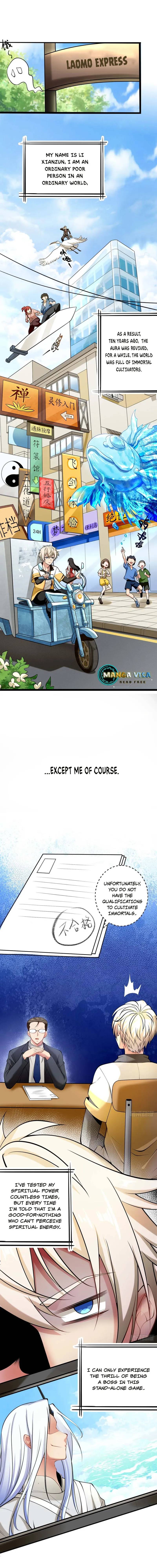 It Turns Out that I Am The Supreme Being in The Immortal World Chapter 1 - Page 9
