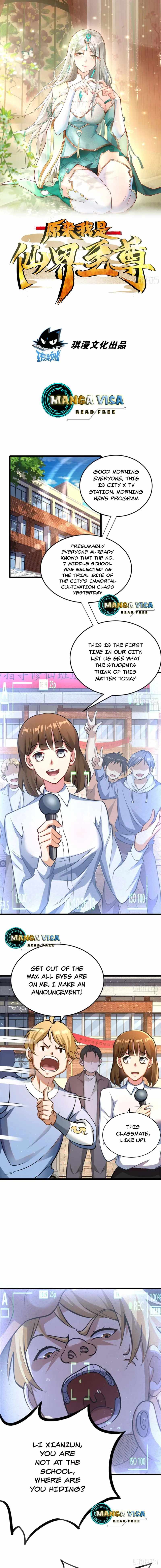 It Turns Out that I Am The Supreme Being in The Immortal World Chapter 8 - Page 0