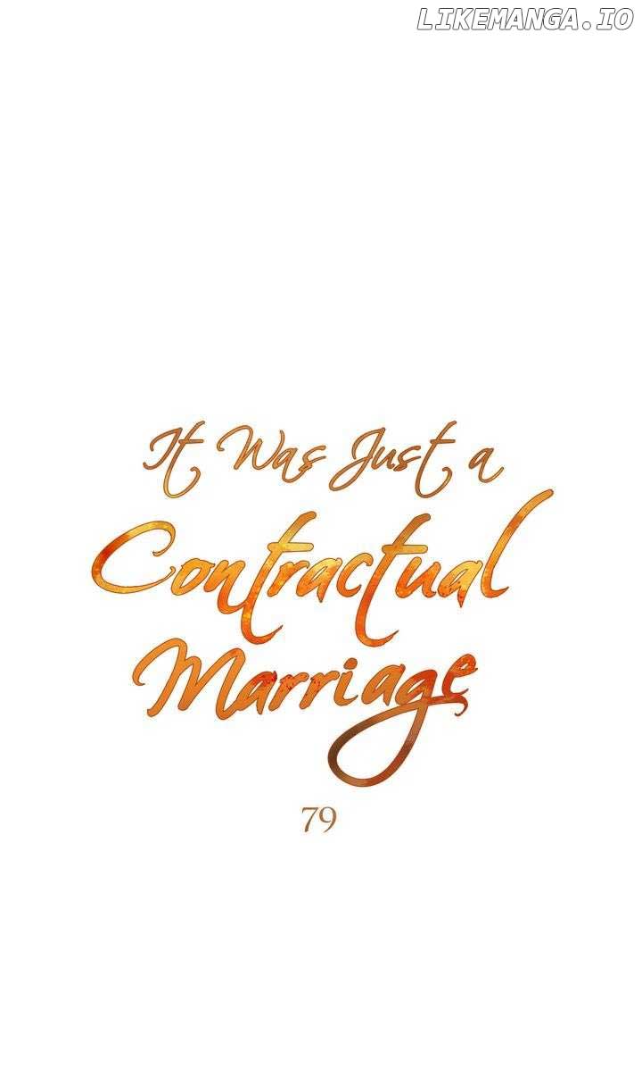 It Was Just a Contract Marriage Chapter 79 - Page 0