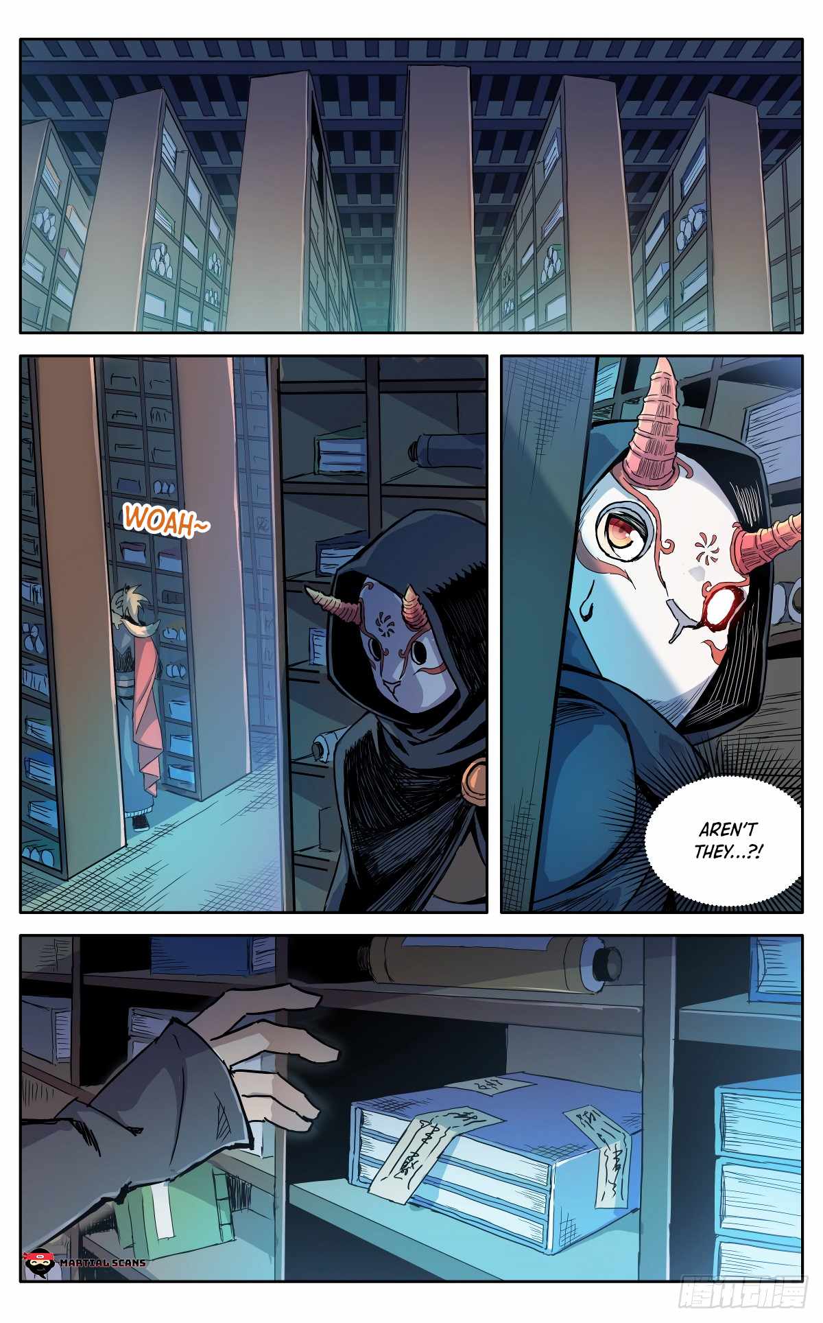 It’s Hard to Mix in With the Demons Chapter 28 - Page 12