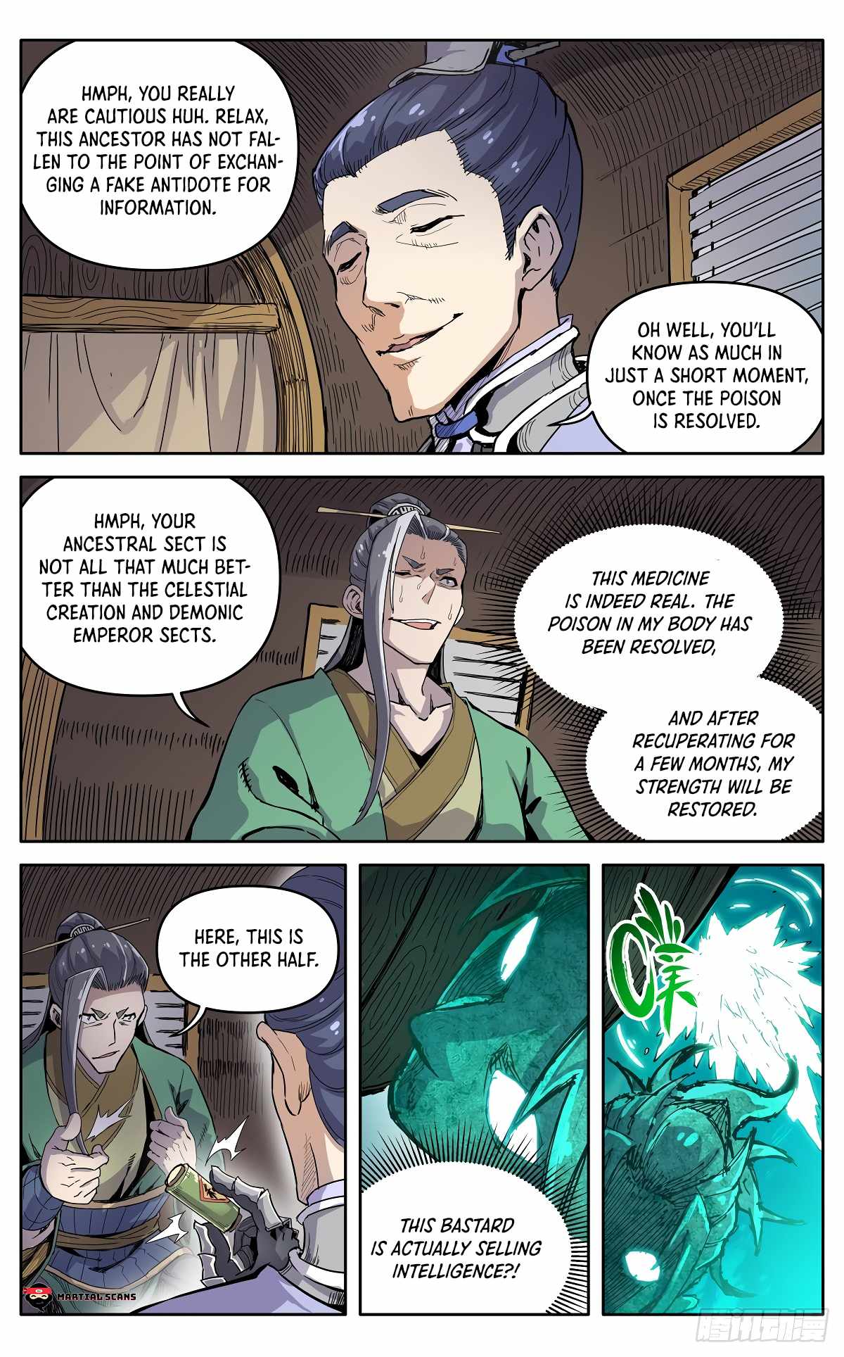 It’s Hard to Mix in With the Demons Chapter 32 - Page 17