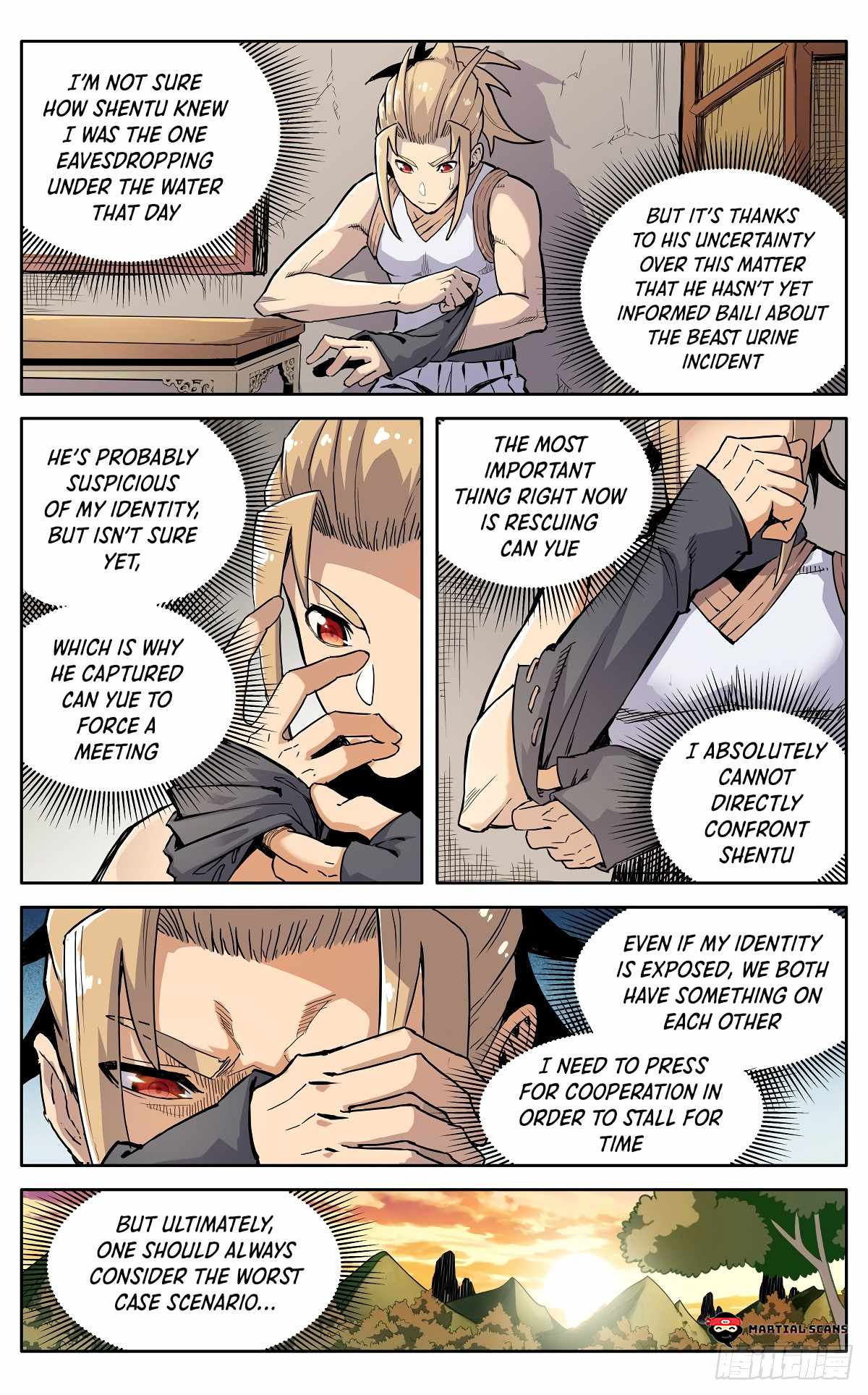 It’s Hard to Mix in With the Demons Chapter 34 - Page 1