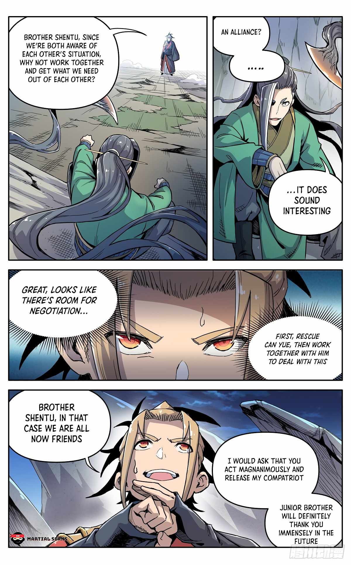 It’s Hard to Mix in With the Demons Chapter 34 - Page 11