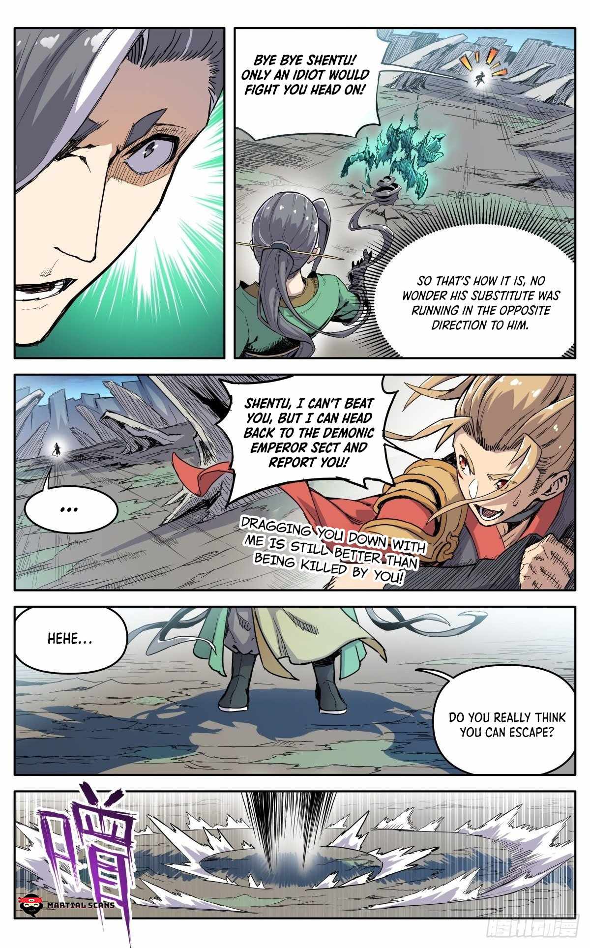 It’s Hard to Mix in With the Demons Chapter 35 - Page 11