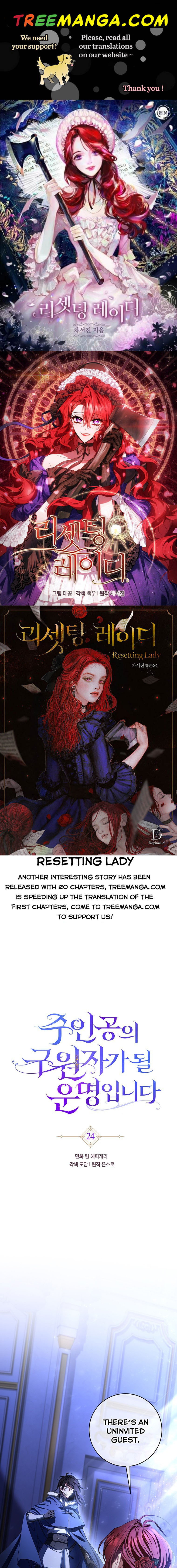 It’s My Destiny to Be the Hero’s Saviour Chapter 24 - Page 0