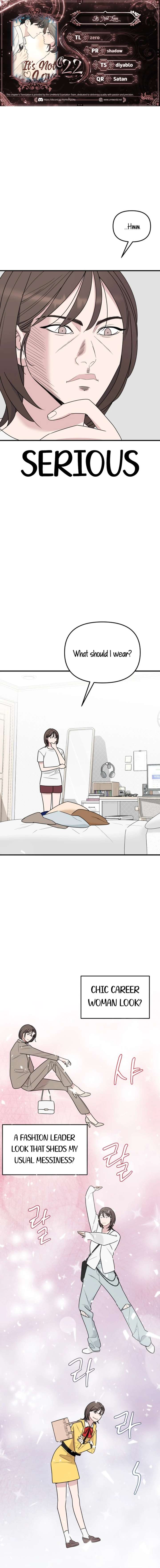 It’s Not Love Chapter 22 - Page 1