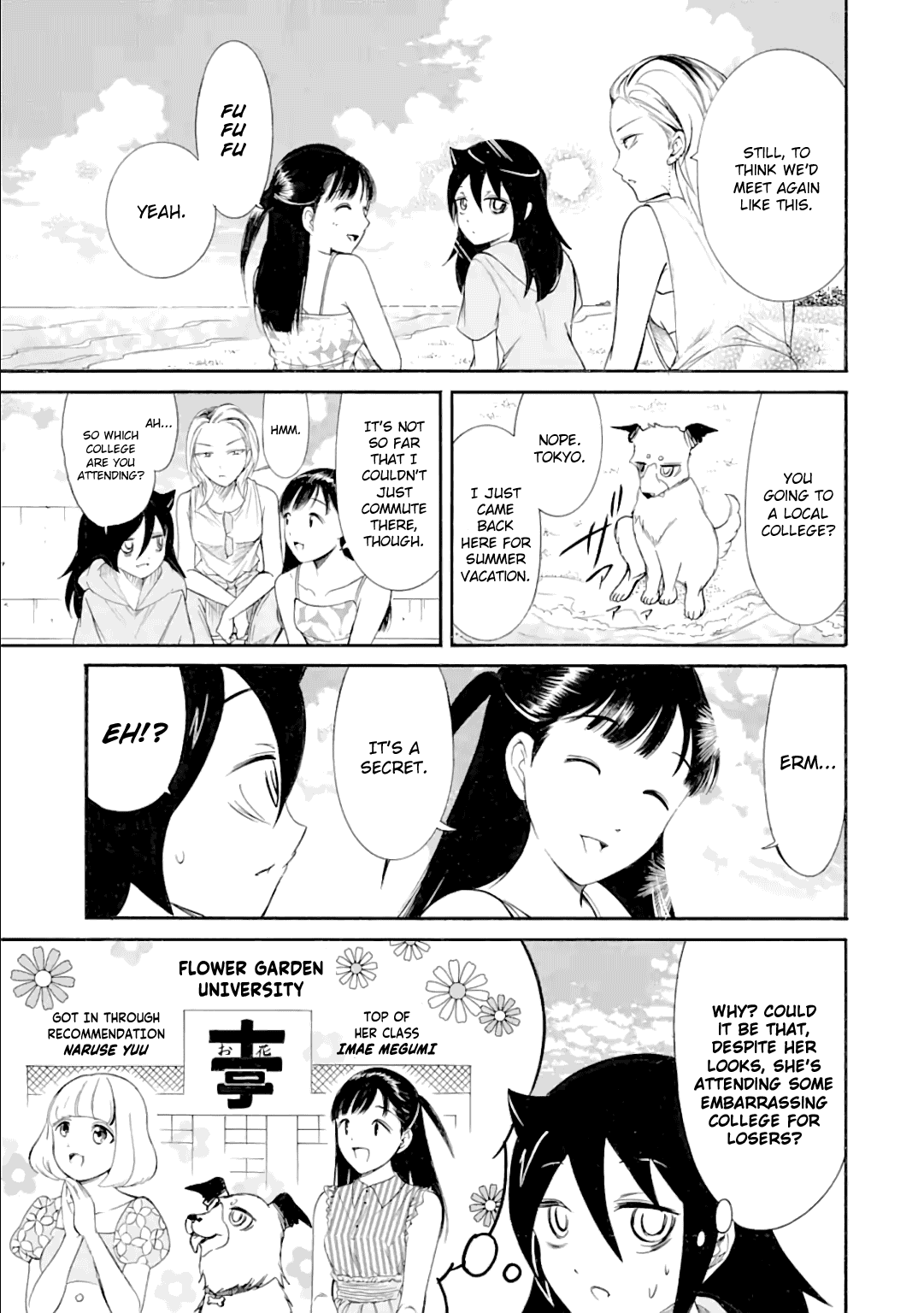 It’s Not My Fault That I’m Not Popular! Chapter 182 - Page 3
