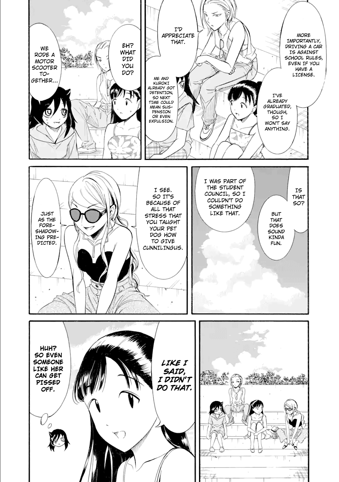 It’s Not My Fault That I’m Not Popular! Chapter 182 - Page 4