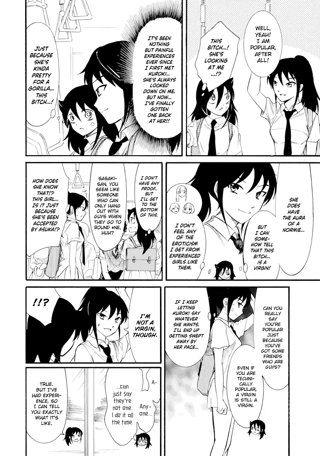 It’s Not My Fault That I’m Not Popular! Chapter 184 - Page 4