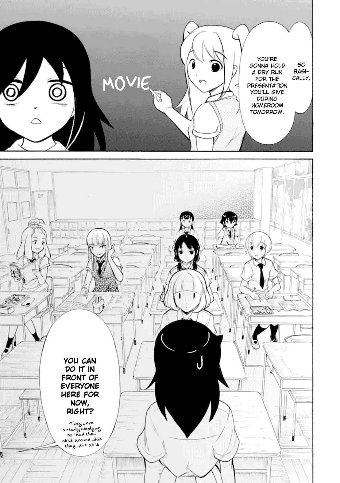It’s Not My Fault That I’m Not Popular! Chapter 186 - Page 3