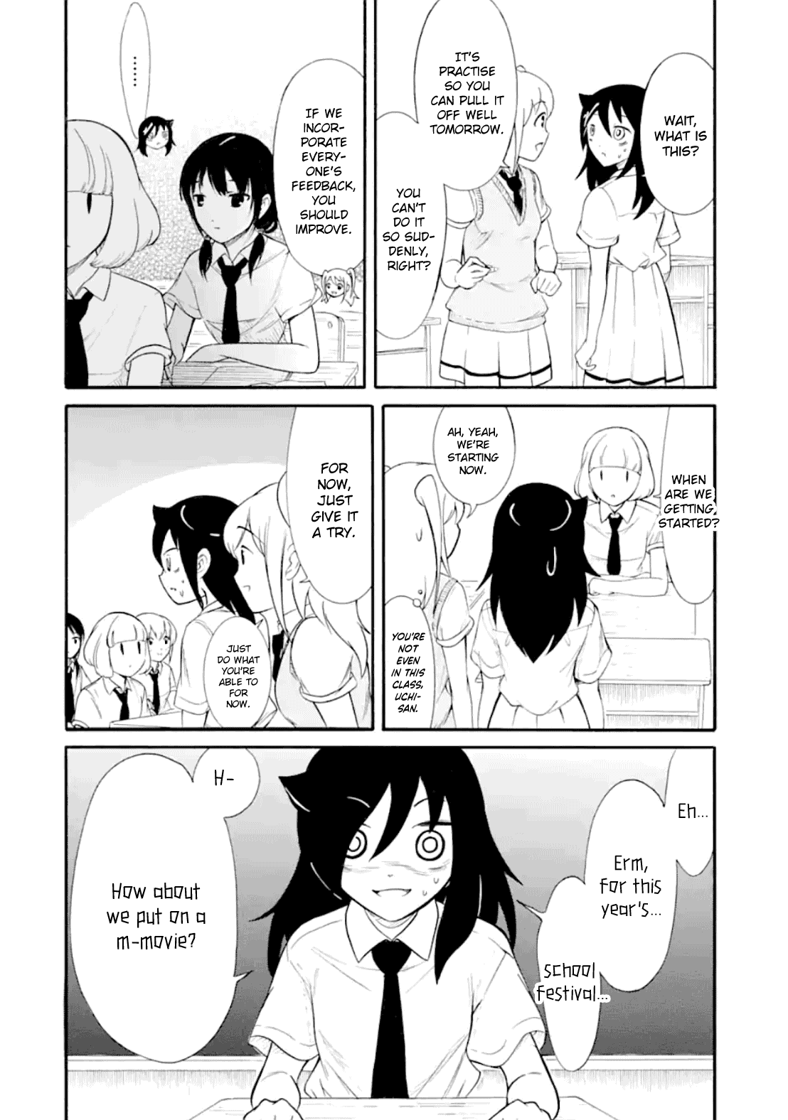 It’s Not My Fault That I’m Not Popular! Chapter 186 - Page 4