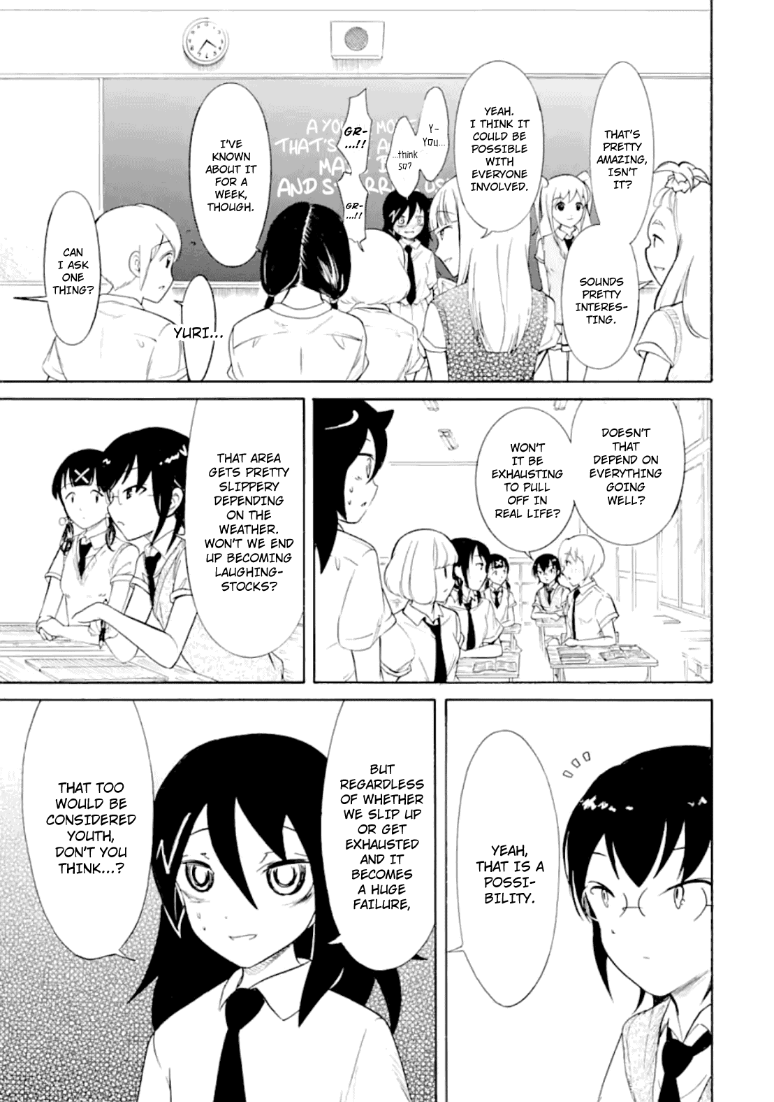 It’s Not My Fault That I’m Not Popular! Chapter 186 - Page 9