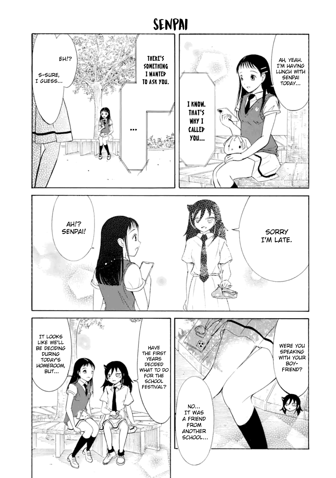 It’s Not My Fault That I’m Not Popular! Chapter 192 - Page 7