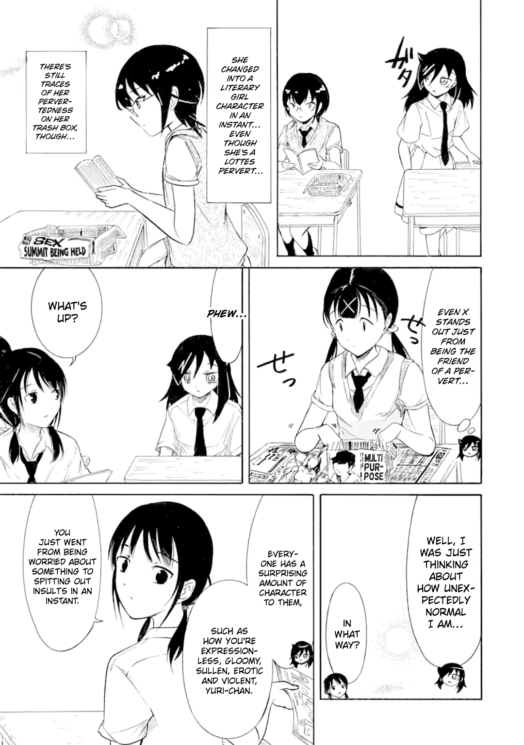 It’s Not My Fault That I’m Not Popular! Chapter 195 - Page 7