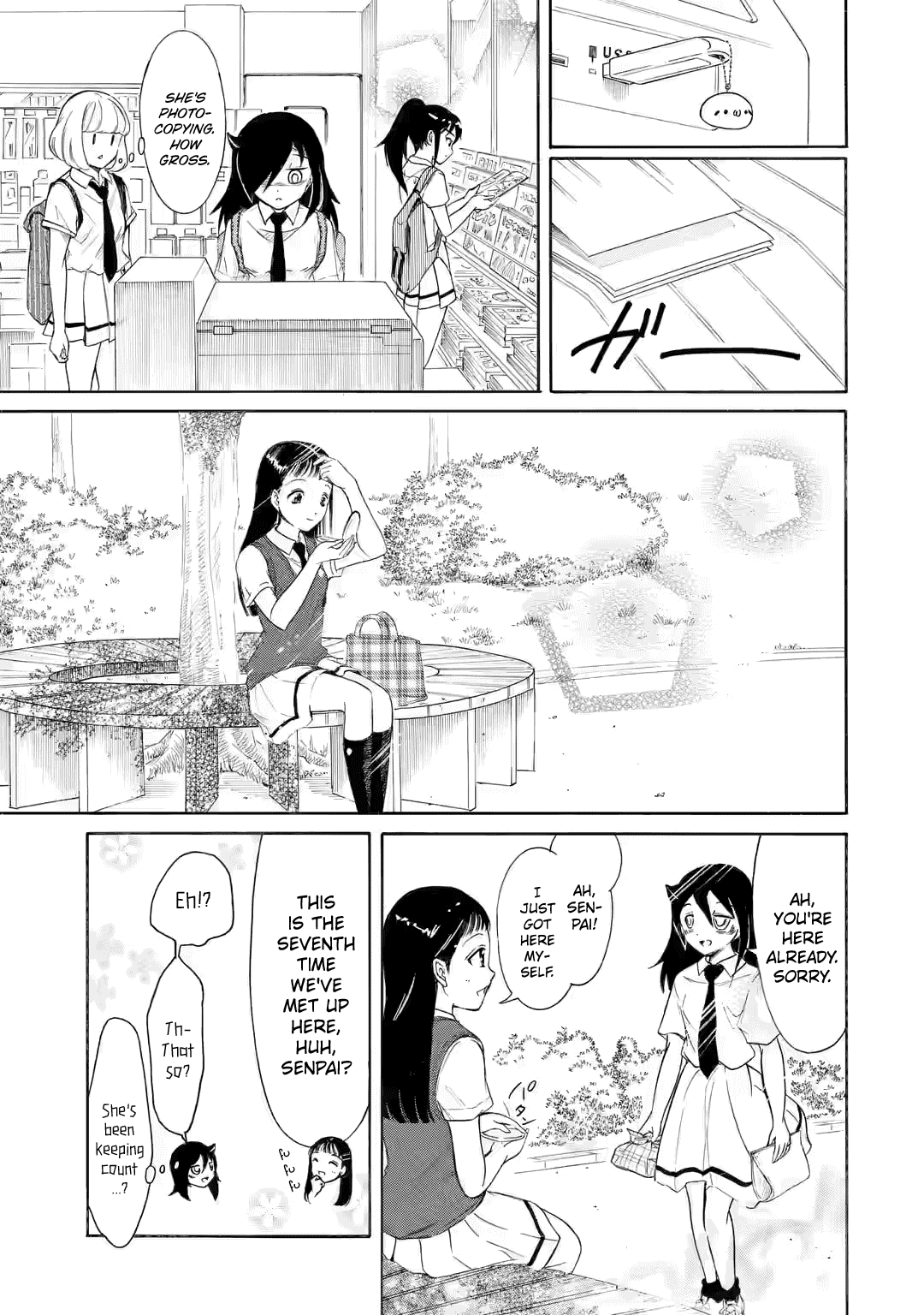 It’s Not My Fault That I’m Not Popular! Chapter 202 - Page 3