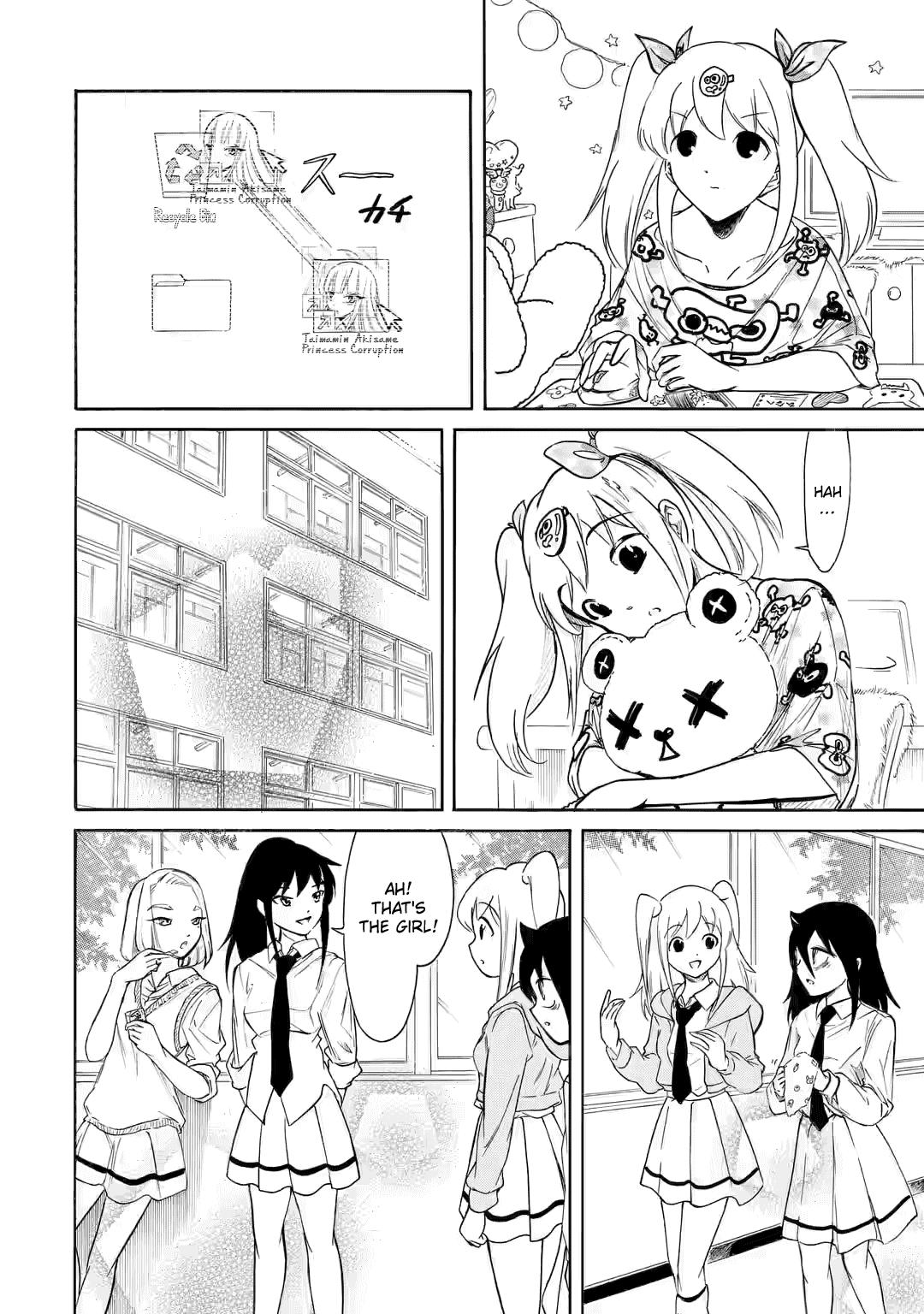 It’s Not My Fault That I’m Not Popular! Chapter 206 - Page 4