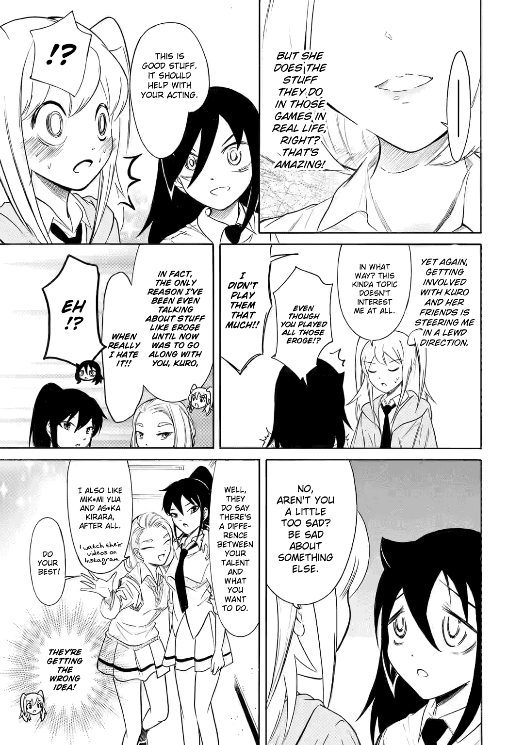 It’s Not My Fault That I’m Not Popular! Chapter 206 - Page 7