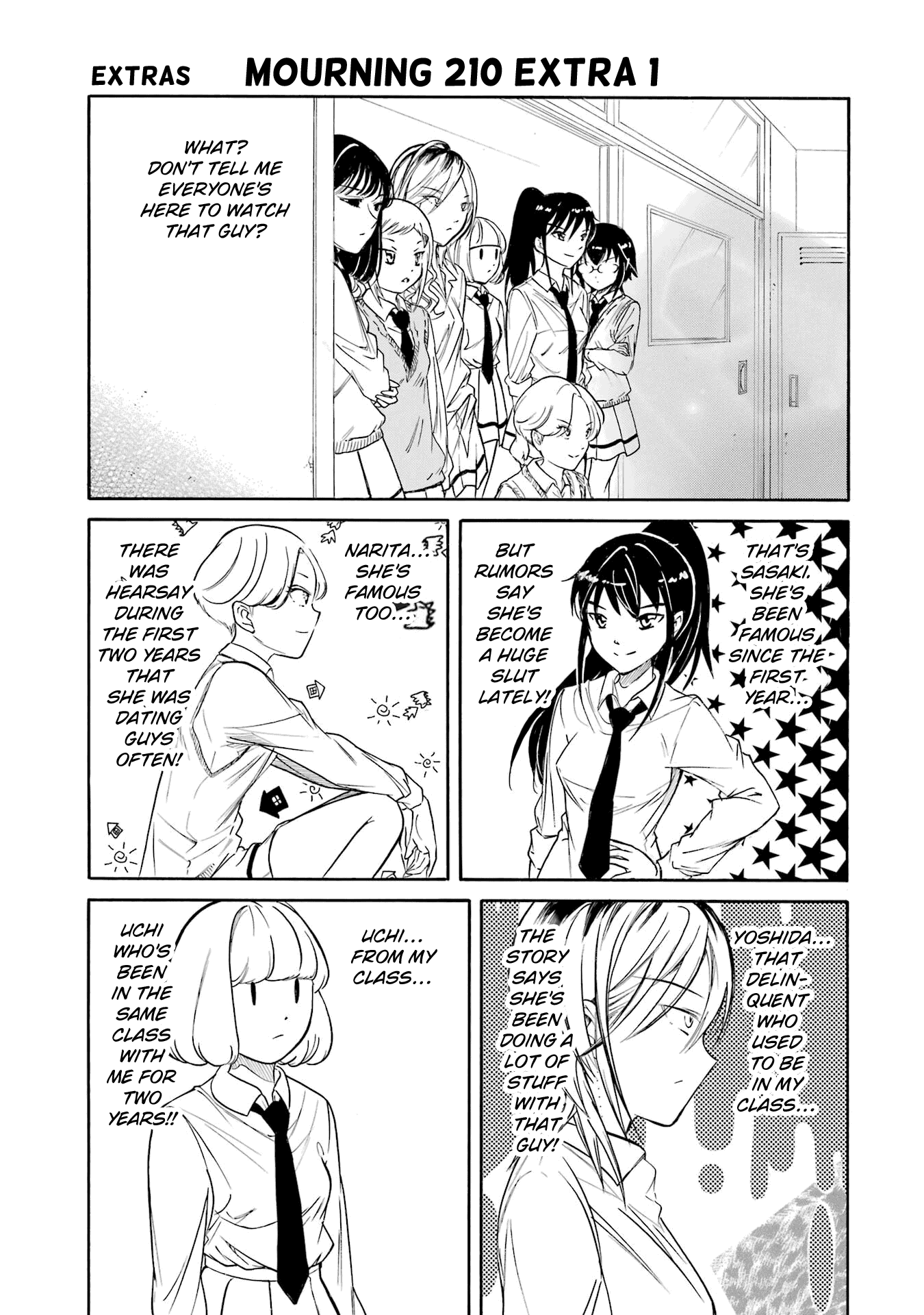 It’s Not My Fault That I’m Not Popular! Chapter 212.5 - Page 1