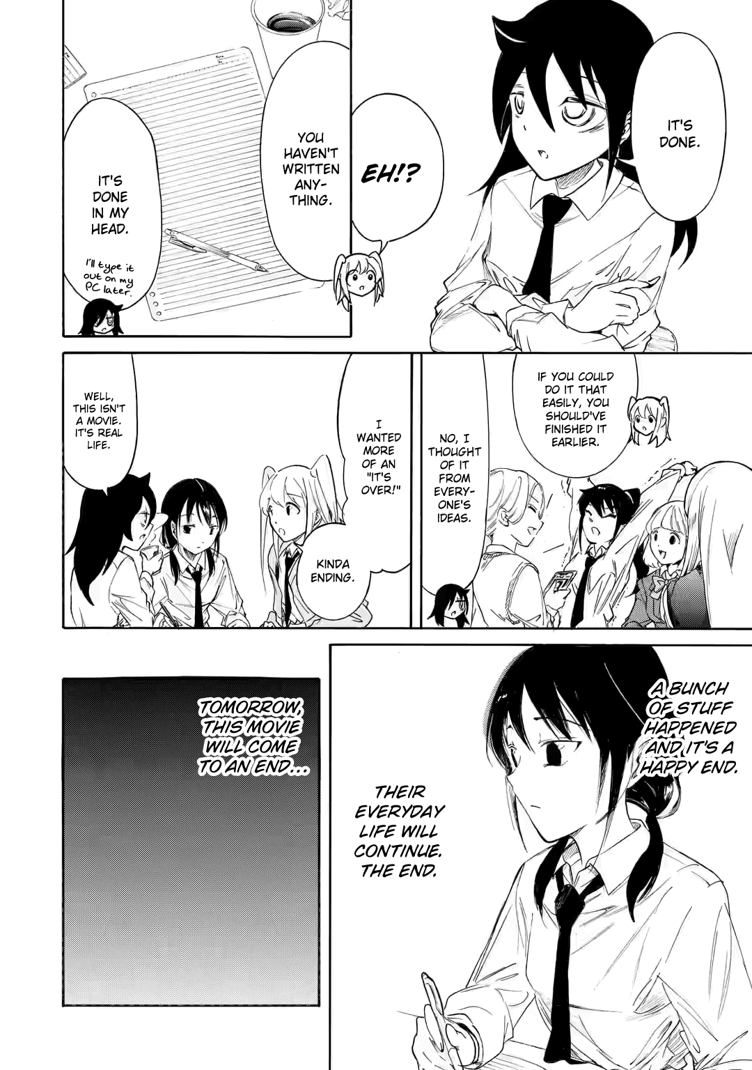 It’s Not My Fault That I’m Not Popular! Chapter 212 - Page 12