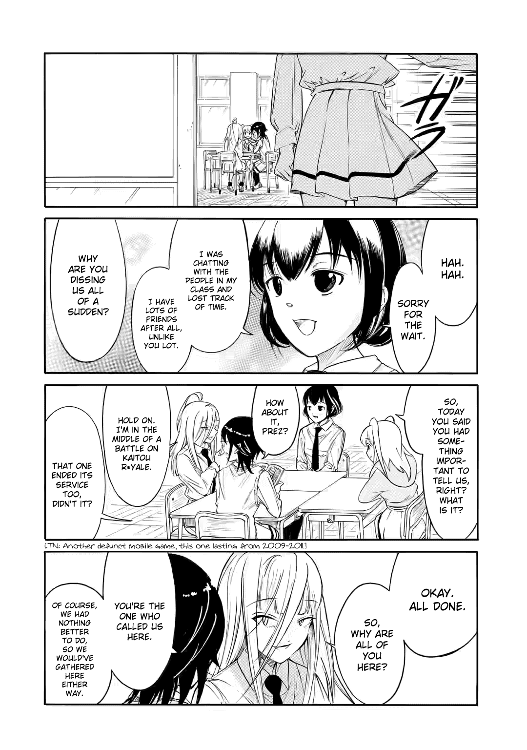 It’s Not My Fault That I’m Not Popular! Chapter 216 - Page 4