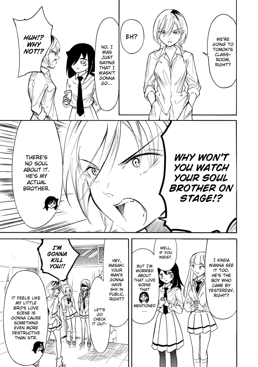It’s Not My Fault That I’m Not Popular! Chapter 217.2 - Page 9
