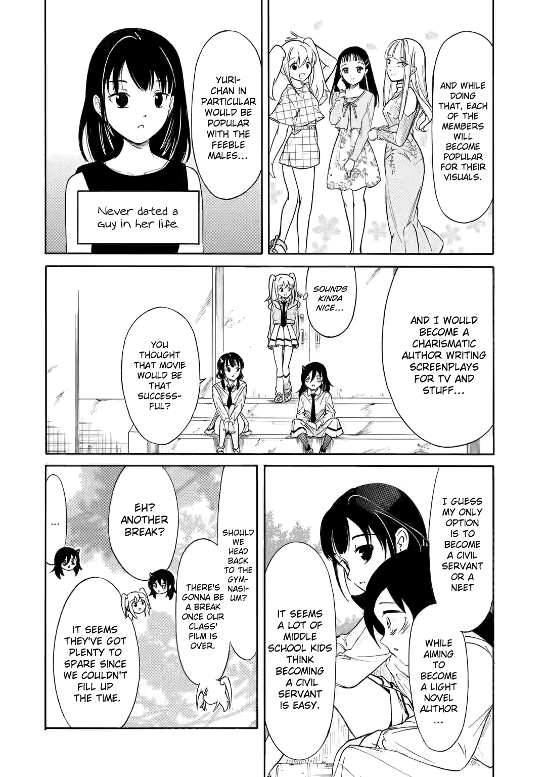 It’s Not My Fault That I’m Not Popular! Chapter 217 - Page 4