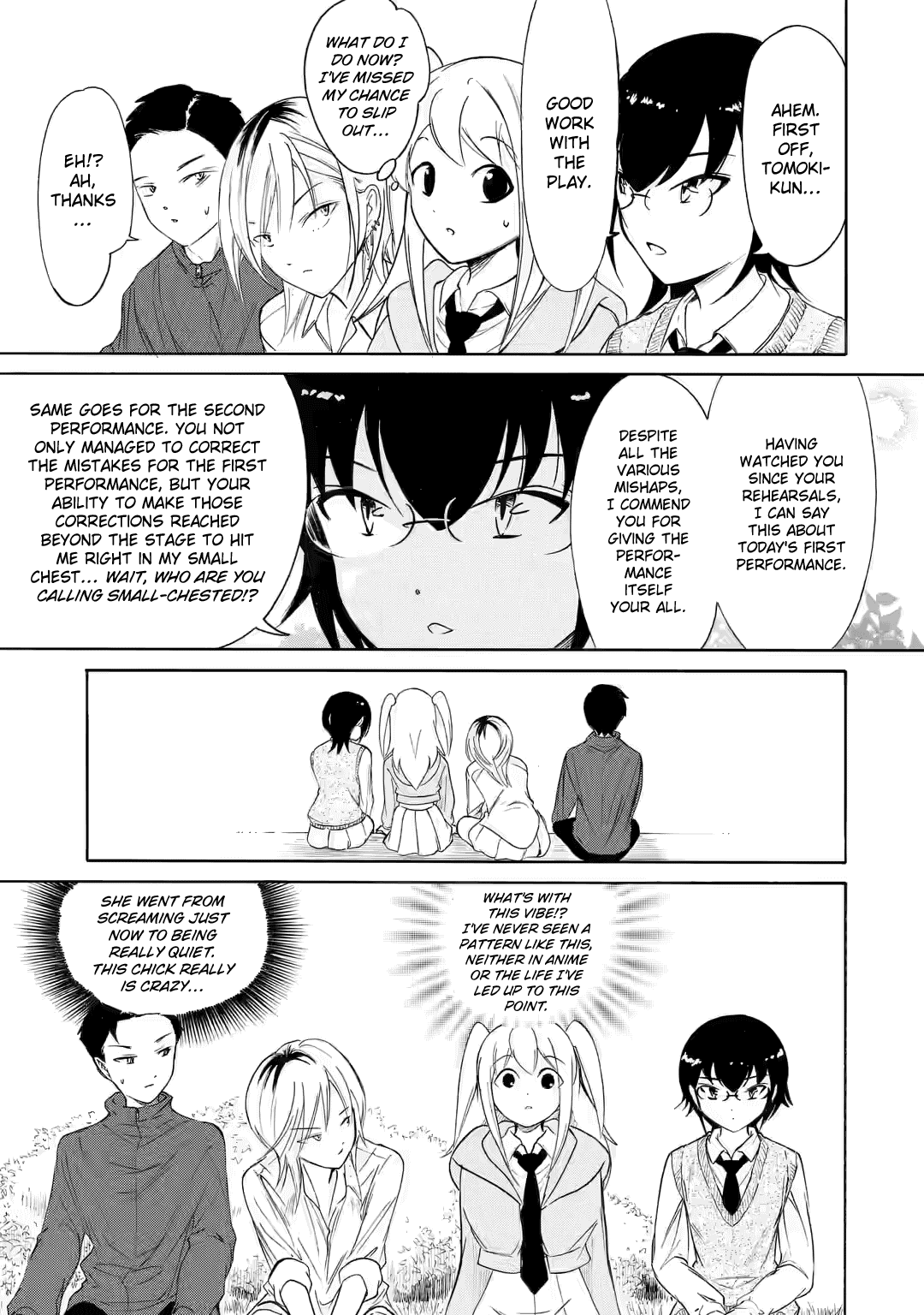 It’s Not My Fault That I’m Not Popular! Chapter 222.3 - Page 4