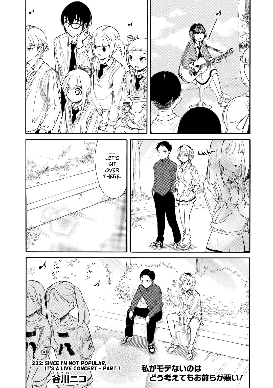 It’s Not My Fault That I’m Not Popular! Chapter 222 - Page 1