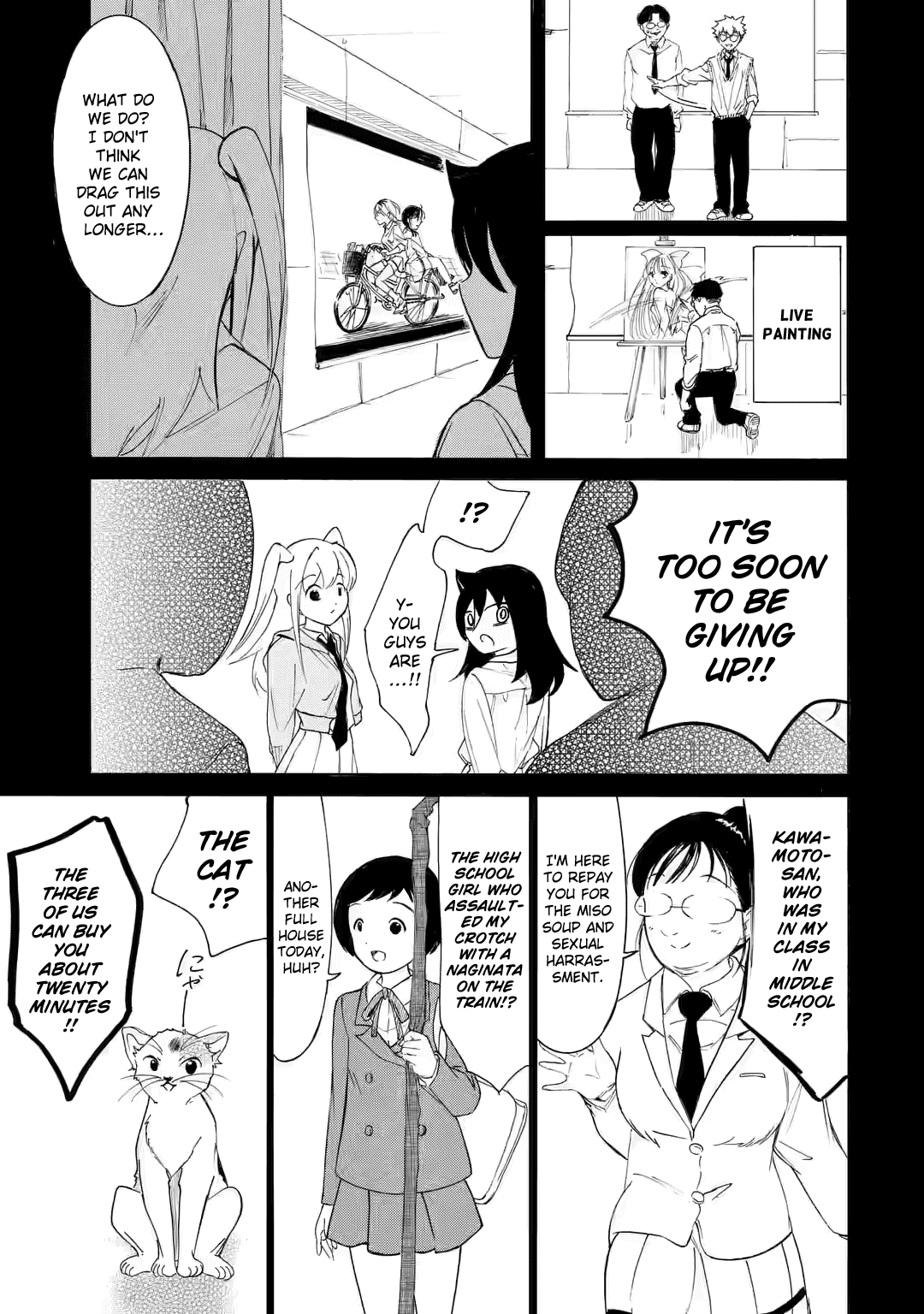 It’s Not My Fault That I’m Not Popular! Chapter 224.2 - Page 9