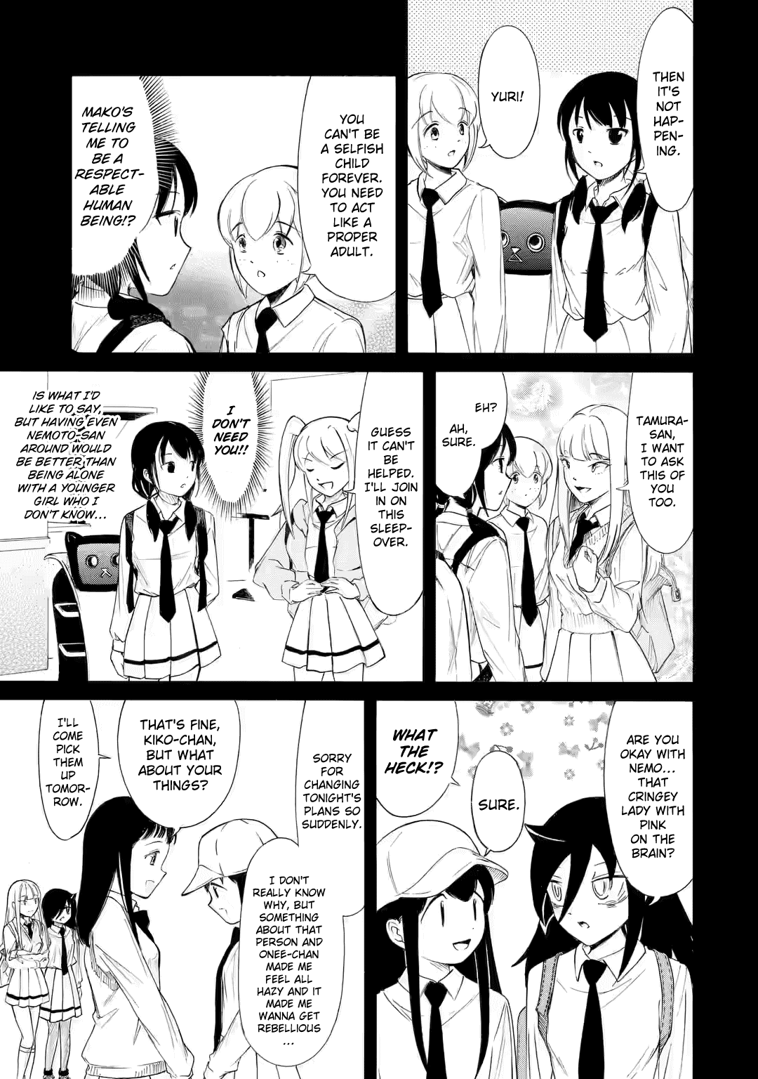 It’s Not My Fault That I’m Not Popular! Chapter 225 - Page 3