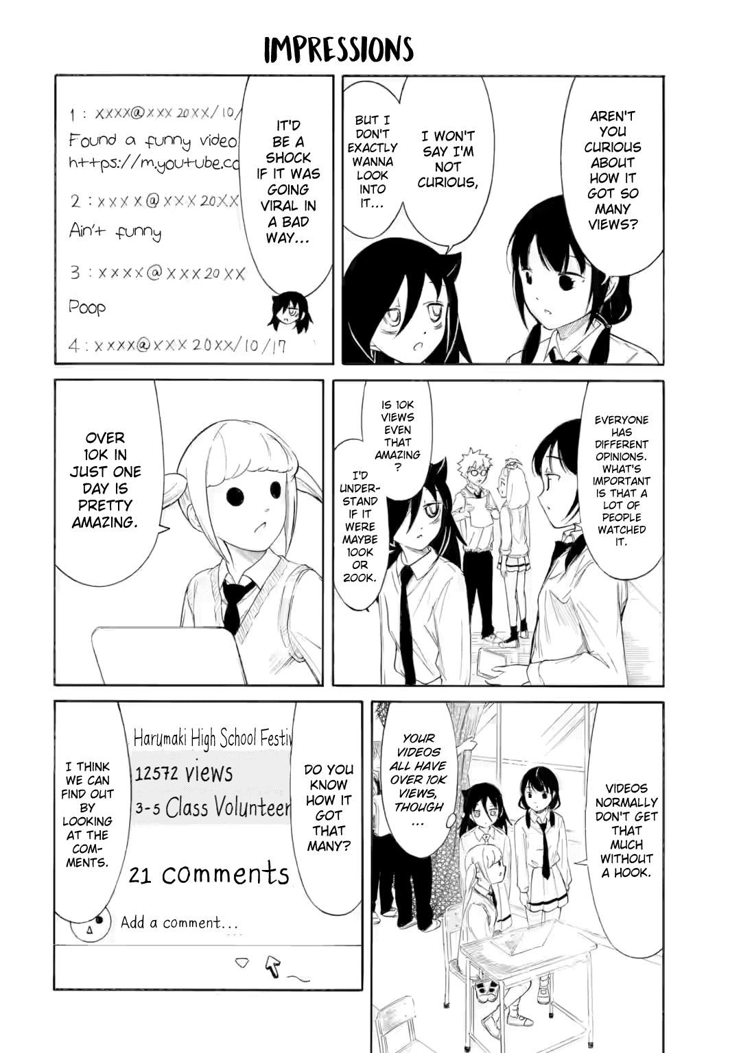 It’s Not My Fault That I’m Not Popular! Chapter 226 - Page 9